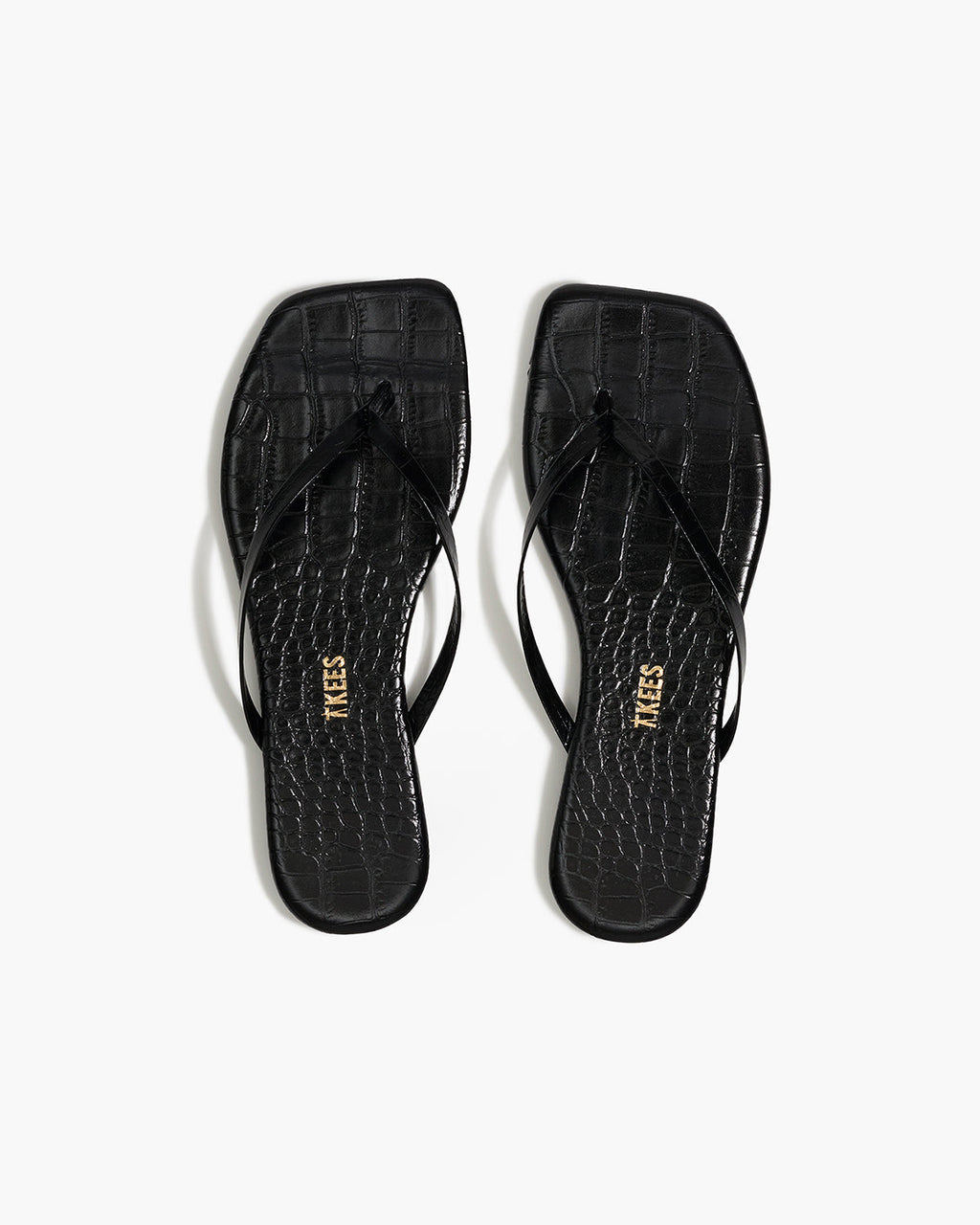 Square Toe Lily Croc - Sable